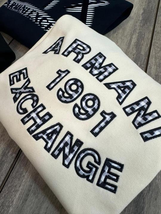 Armani Exchange Imported Of-white Super Premium Sweatshirts F3397-of Price in India - Buy at Bootery - Image 6