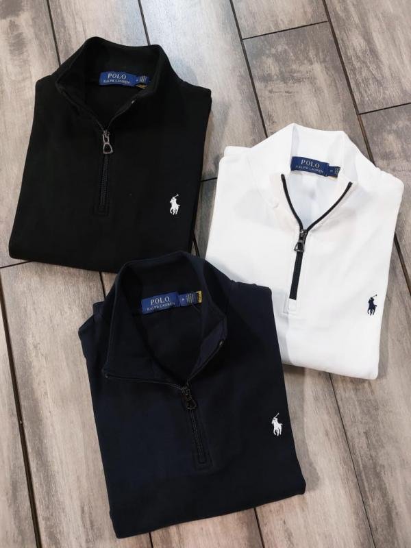 Ralph Lauren Imported White Super Premium Sweatshirts F3398-wh - Best Price Online - Bootery - Image 3