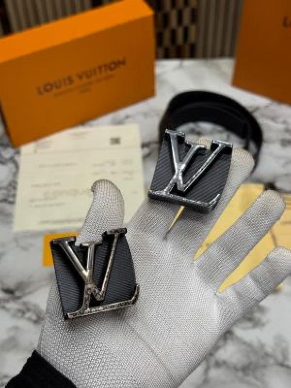 Louis Vuitton Loui vuitton belt combo premium quality with og box and carry bag (lv-4) | Premium Accessories - Image 6