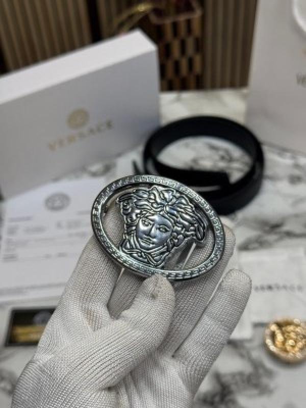 Versace BELT COMBO PREMIUM QUALITY WITH OG BOX DUST BAG CARRY BAG VE NO 2 | Premium Accessories - Image 6
