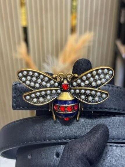 Gucci Bee Buckle Belt With Box Dust Bag And Carry Bag - Best Price Online - Style 1 - Bootery