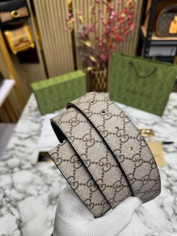 Gucci BELT COMBO PREMIUM QUALITY WITH OG BOX DUST BAG CARRY BAG G 2 | Premium Accessories - Image 4