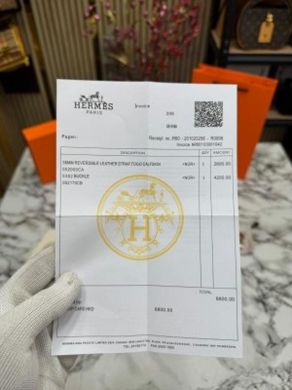 Hermes Belt Combo With Carry Bag And Dust Bag With Card And Bill With OG Box Hs-8 Price in India - Buy at Bootery - Image 8