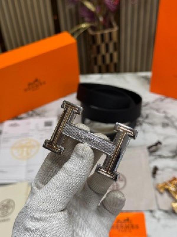 Hermes Belt Combo With Carry Bag And Dust Bag With Card And Bill With OG Box Hs-8 Price in India - Buy at Bootery - Image 4
