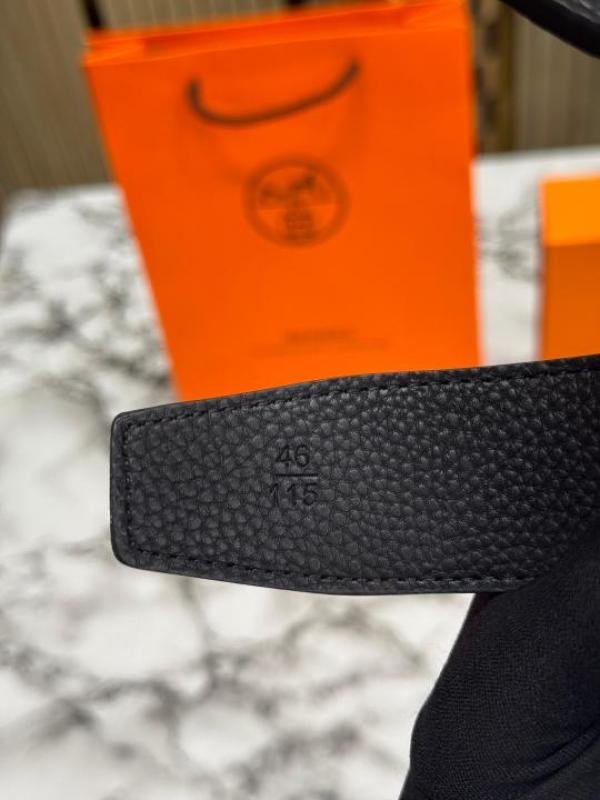 Hermes Black Leather Belt Combo H-buckle Set Includes Box Dust Bags And Carry Bag - Best Price Online - Style 4 - Bootery - Image 7
