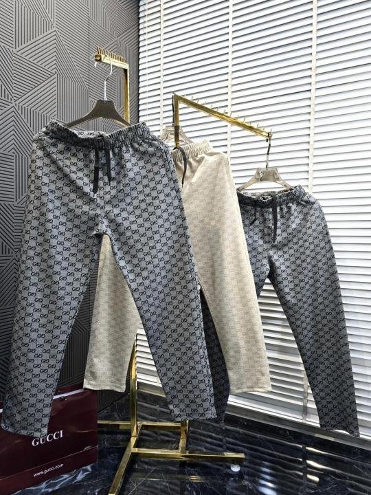 Gucci Imported Monogram Print Super Premium White Track Suit With Brand Carry Bag F3569-W1 | Premium Clothing - Image 3