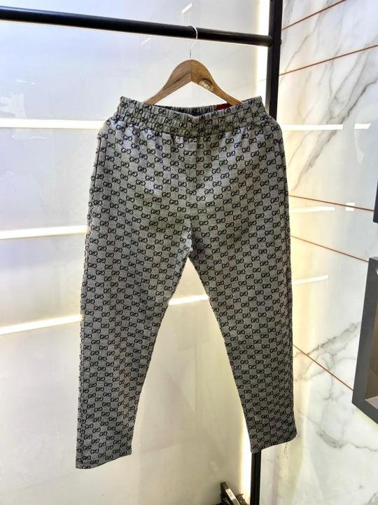 Gucci Imported Monogram Print Super Premium Black Track Suit With Brand Carry Bag F3569-BL | Premium Clothing - Image 10