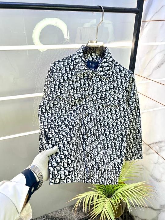 Christian Dior Christian Dior Imported Monogram White Premium Track Suit Brand Packing F3323-WH | Premium Clothing - Image 4