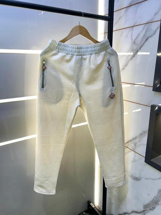 Casablanca Imported White Super Premium Track Suit With Brand Packing F3495-WH | Premium Clothing - Image 10