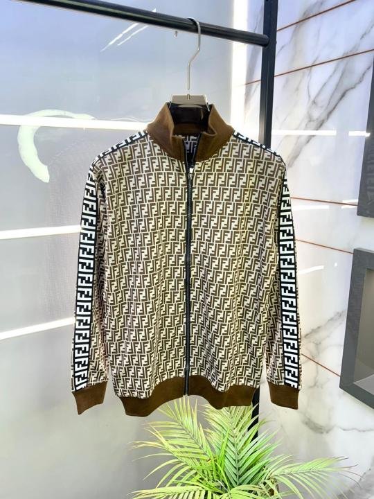 Fendi Imported Brown Monogram Printed Super Premium F3296-br - Best Price Online - Bootery - Image 9