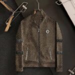 Balmain Paris Logo Imported Embossed Print Brown Super Premium Track Suit With Brand Carry Bag F2338-br - Best Price Online - Bootery - Image 9