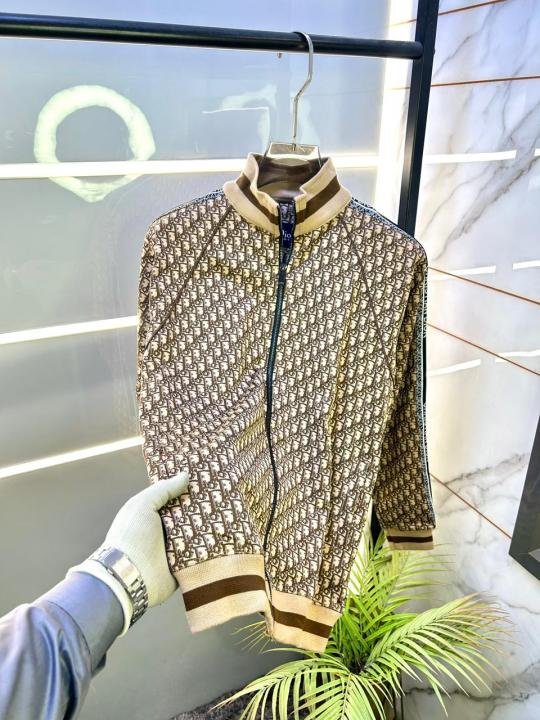 Buy Christian Dior Imported Brown Monogram Premium Track Suit Brand Carry Bag Packing F3284-br Online in India - Bootery - Image 3