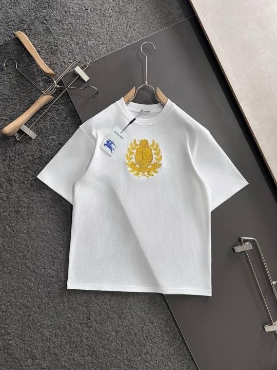 Burberry Burberr y White Embroidery Print Super Premium Track Suit With Brand Carry Bag Packing F2711-WH | Premium Clothing - Image 3