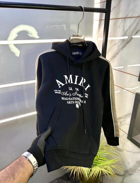Amiri Black Imported Printed Super Premium Track Suit F3209-BL | Premium Clothing - Image 5