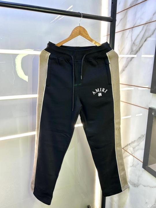 Amiri Black Imported Printed Super Premium Track Suit F3209-BL | Premium Clothing - Image 4