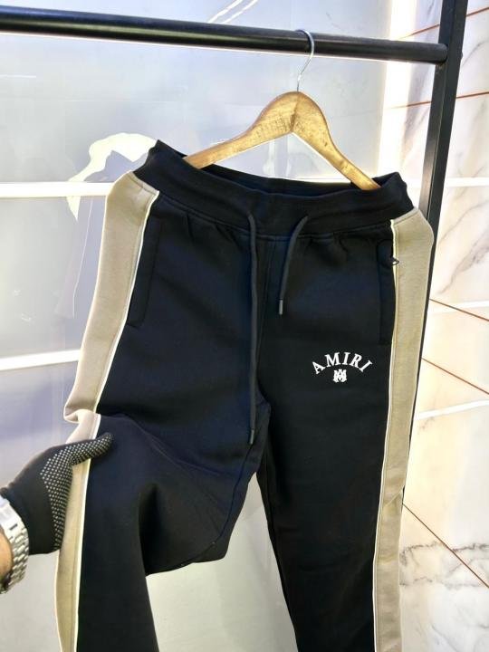 Amiri Black Imported Printed Super Premium Track Suit F3209-BL | Premium Clothing - Image 3