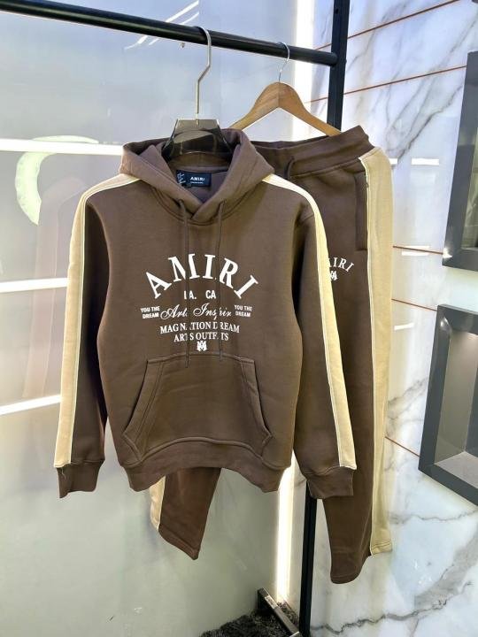 Amiri Brown Imported Printed Super Premium Track Suit F3209-BR | Premium Clothing