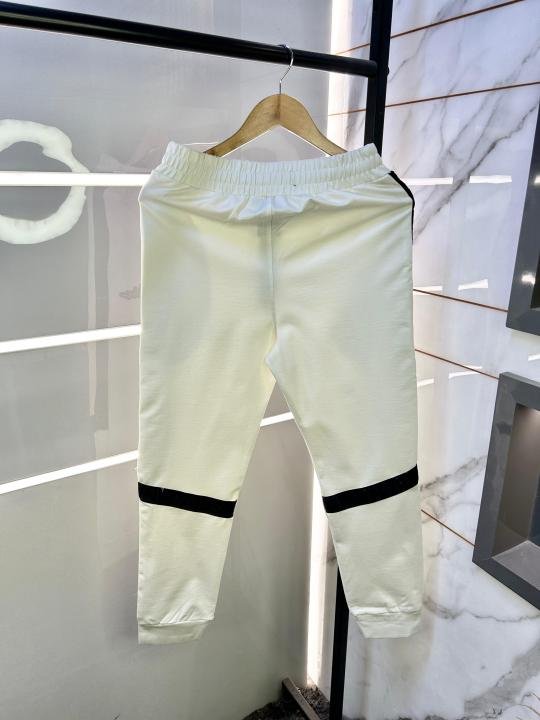 Balmain Paris White Imported Embossed Print Premium Track Suit Brand Polly Bag Packing F2289-WH | Premium Clothing - Image 5