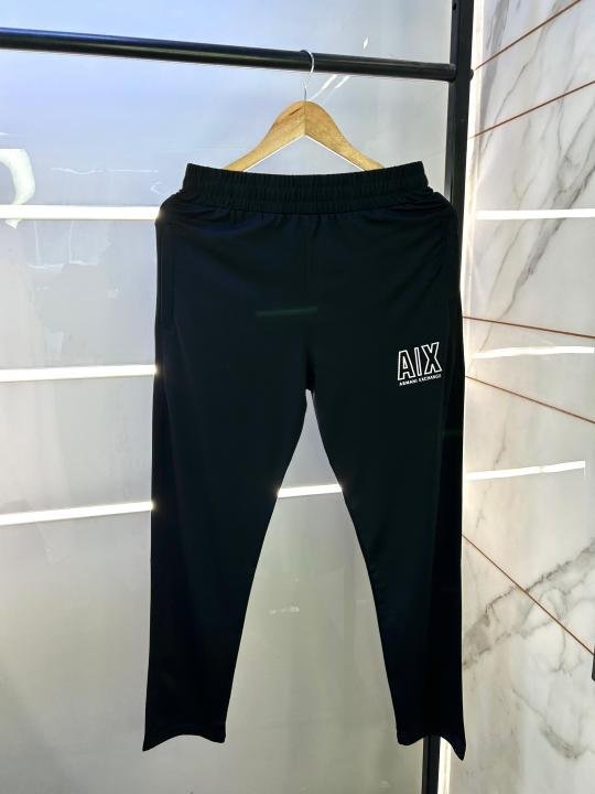 Armani Exchange Imported Black Super Premium Track Suit With Brand Carry Bag F2866-BL | Premium Clothing - Image 4