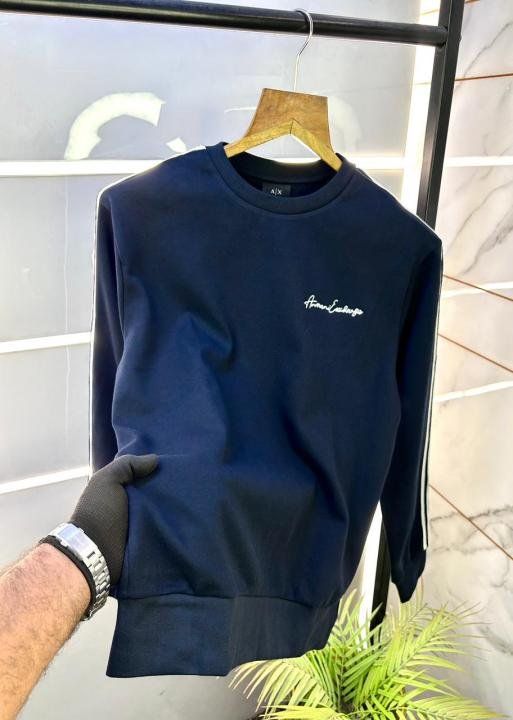 Armani Exchange Navy Imported Super Premium Sweatshirts F3123-NY | Premium Clothing - Image 14
