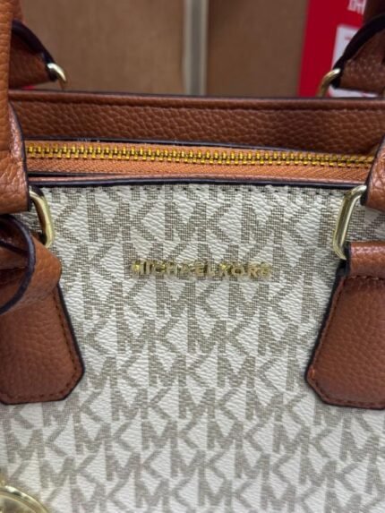 Michael Kors Camille Satchel Hand Bag In Signature Logo-print Canvas With Double Og Box And Dust Bag - Best Price Online - Bootery - Image 2