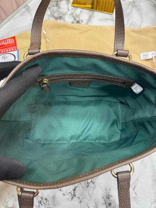Gucci GG Supreme Tote Bag With Double Og Box And Dust Bag - Image 6