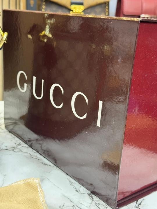 Gucci GG Supreme Tote Bag With Double Og Box And Dust Bag - Image 5