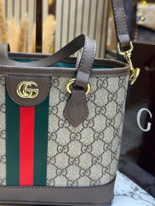 Gucci GG Supreme Tote Bag With Double Og Box And Dust Bag - Image 4