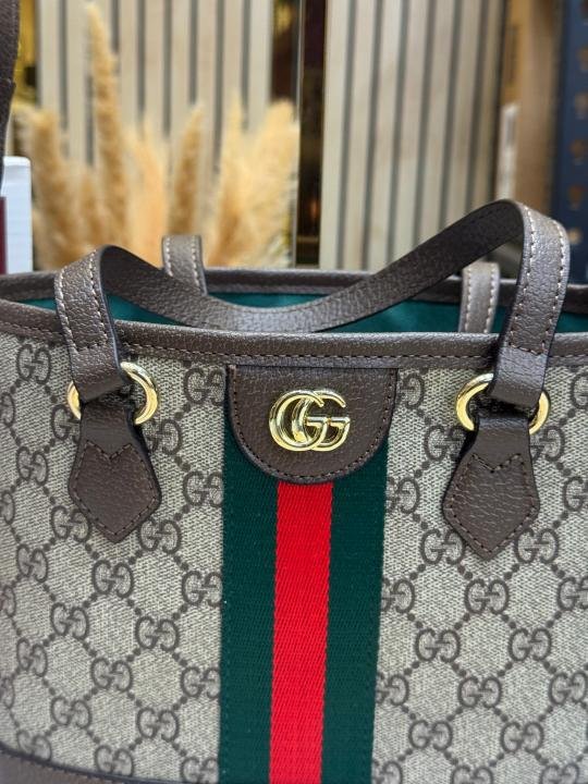 Gucci GG Supreme Tote Bag With Double Og Box And Dust Bag - Image 3
