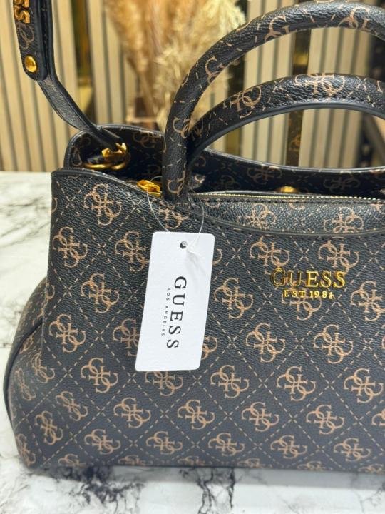 Guess Monogram Mini Satchel Crossbody Bag Price in India - Style 2 - Buy at Bootery - Image 6