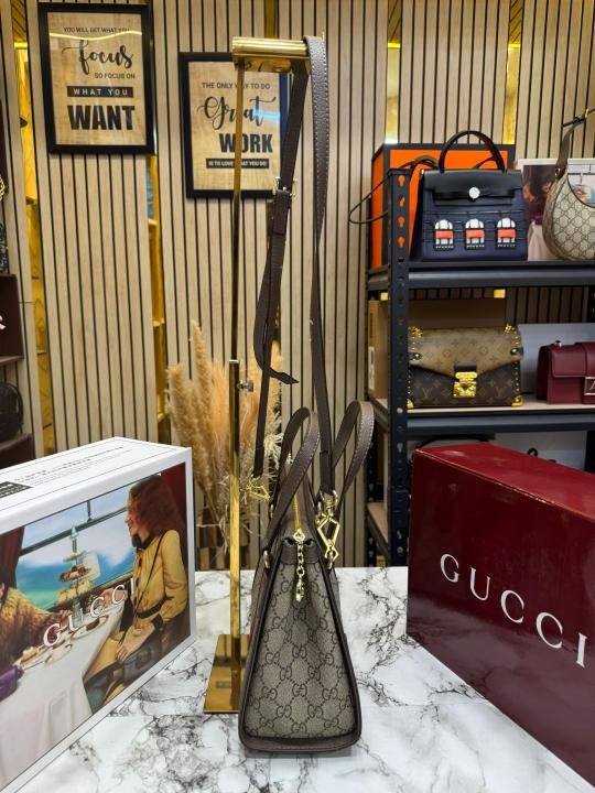 Gucci GG Ophidia Premium Monogram Canvas With Double Og Box And Dust Bag - Image 10