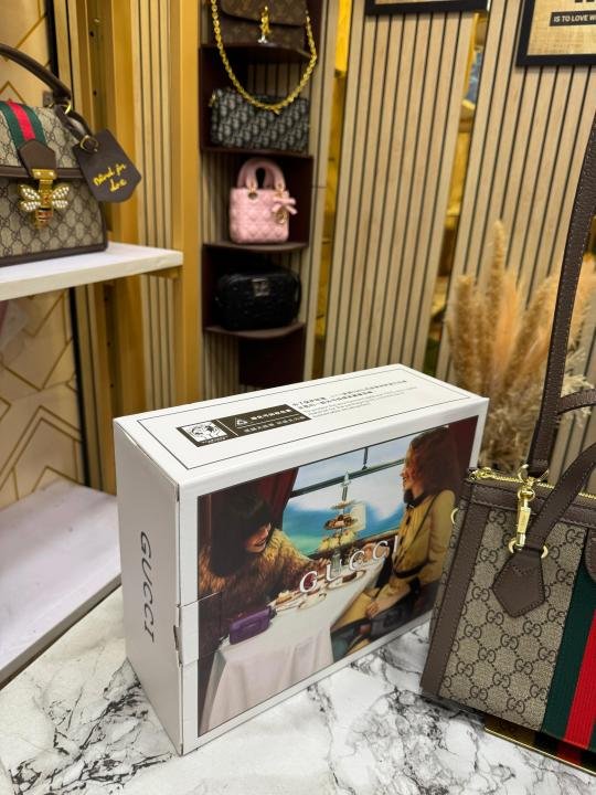 Gucci GG Ophidia Premium Monogram Canvas With Double Og Box And Dust Bag - Image 8