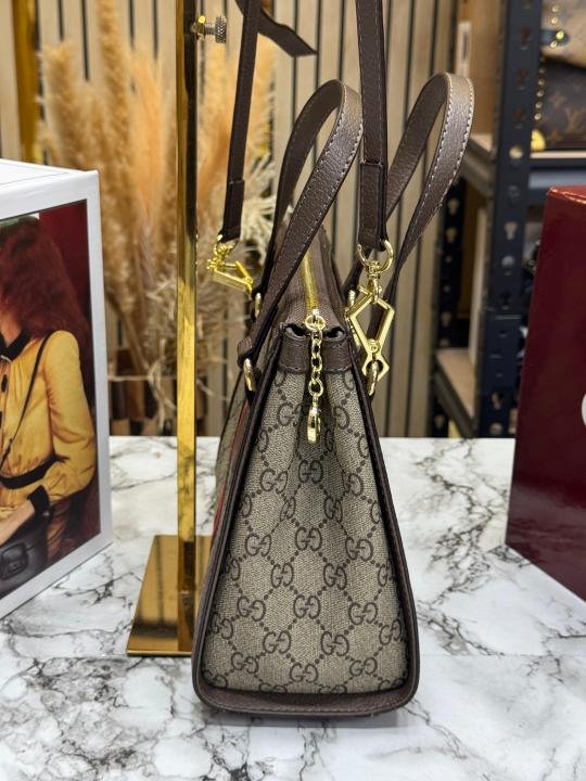 Gucci GG Ophidia Premium Monogram Canvas With Double Og Box And Dust Bag - Image 7
