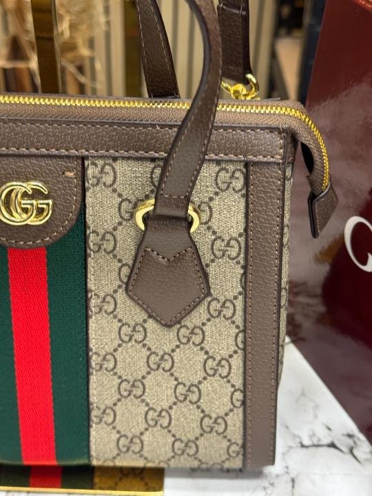 Gucci GG Ophidia Premium Monogram Canvas With Double Og Box And Dust Bag - Image 6
