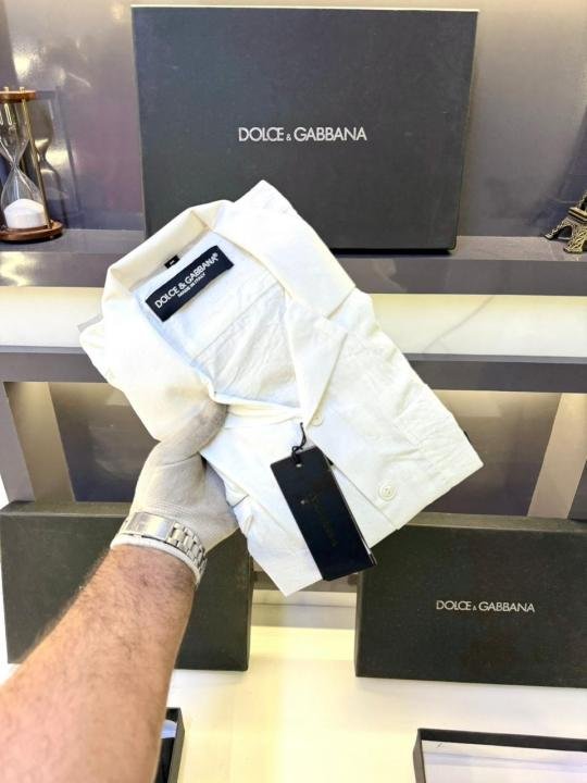 Dolce & Gabbana Dolce & Gabbana White Premium Half Sleeves Shirt With Brand Box Packing F2867-wh Price in India - Buy at Bootery - Image 8