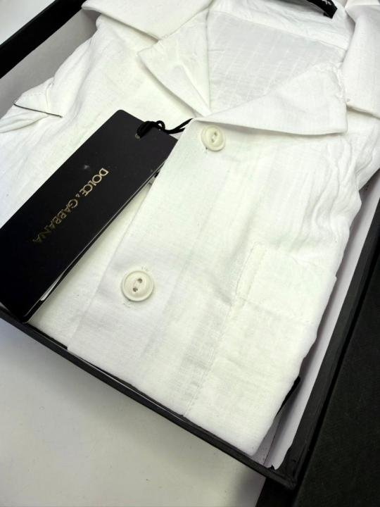 Dolce & Gabbana Dolce & Gabbana White Premium Half Sleeves Shirt With Brand Box Packing F2867-wh Price in India - Buy at Bootery - Image 6