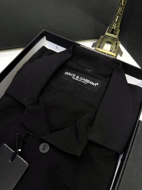 Dolce & Gabbana Dolce & Gabbana Black Premium Half Sleeves Shirt With Brand Box Packing F2867-bl - Best Price Online - Bootery - Image 6