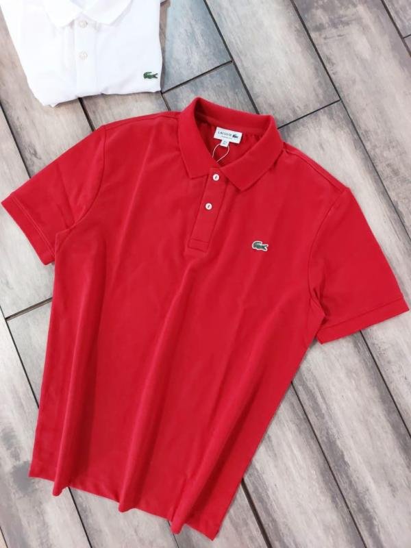 Buy Lacoste Maroon Polo Premium Collar Neck T-shirt F3460-ma Online in India - Bootery - Image 12