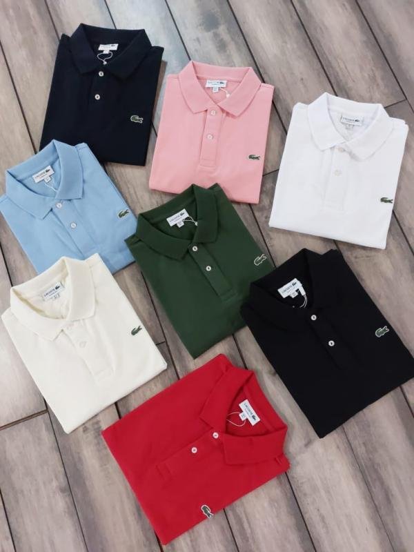 Lacoste White Polo Premium Collar Neck T-shirt F3460-wh Price in India - Buy at Bootery - Image 6