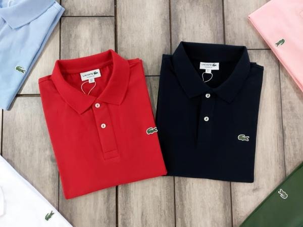 Lacoste White Polo Premium Collar Neck T-shirt F3460-wh Price in India - Buy at Bootery - Image 3
