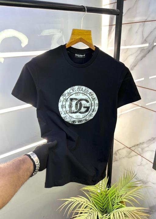 Dolce & Gabbana Dolce & Gabbana Black Imported Sticker Round Neck T-shirt F2648-bl Price in India - Buy at Bootery - Image 12