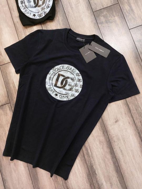 Dolce & Gabbana Dolce & Gabbana Navy Imported Sticker Round Neck T-shirt F2648-ny - Best Price Online - Bootery - Image 11