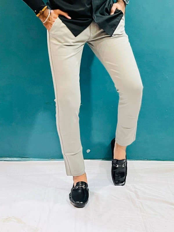Calvin Klein MID GREY PREMIUM TROUSER 171 - Image 4