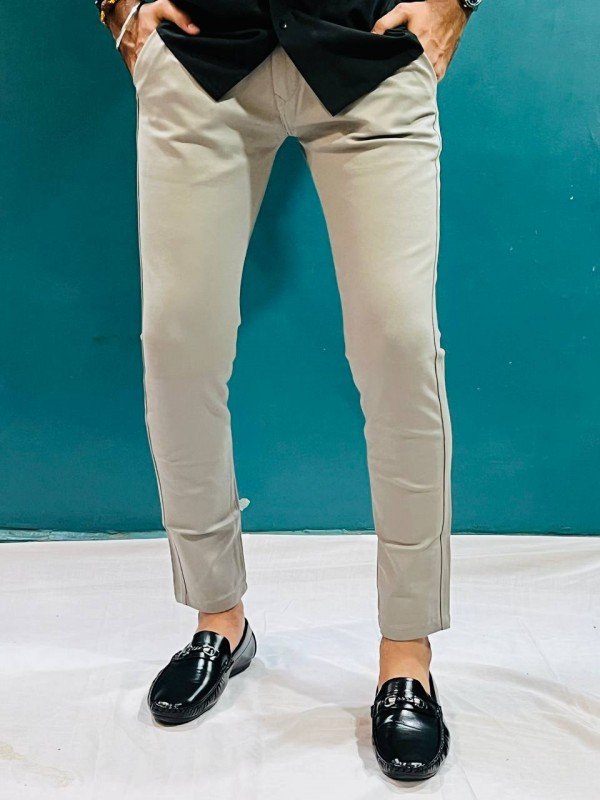 Calvin Klein MID GREY PREMIUM TROUSER 171 - Image 3