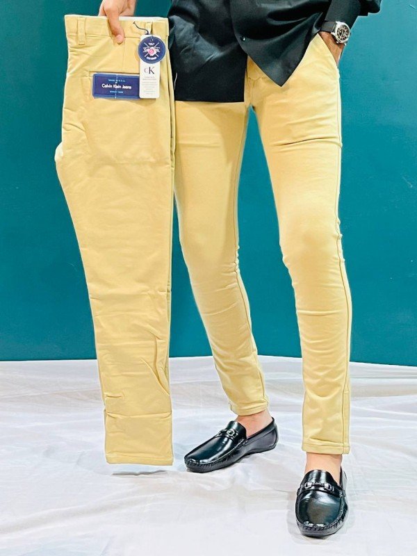 Calvin Klein CREAM PREMIUM TROUSER 171