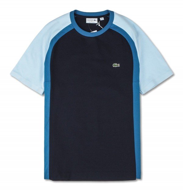 Lacoste Lacostte Premium Round Neck Tshirt Yellow Store article - Image 3
