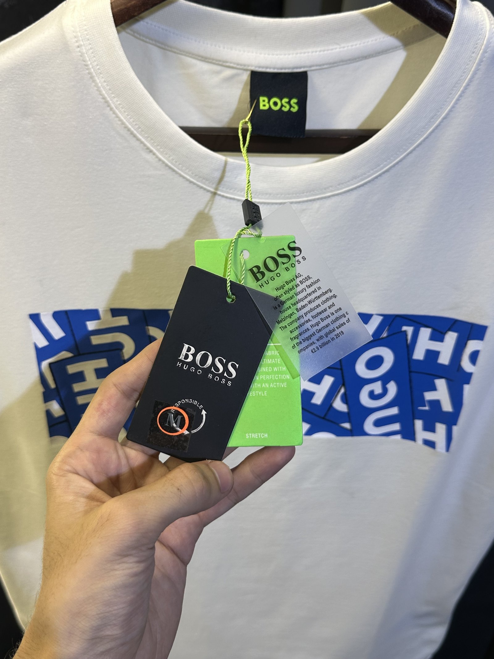 Hugo Boss Hugo Bos s Round Neck Tshirt Store Article - Image 2