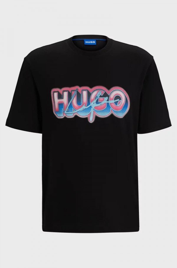 Hugo Boss Hugo Bos s Round Neck Tshirt Store Article - Image 4