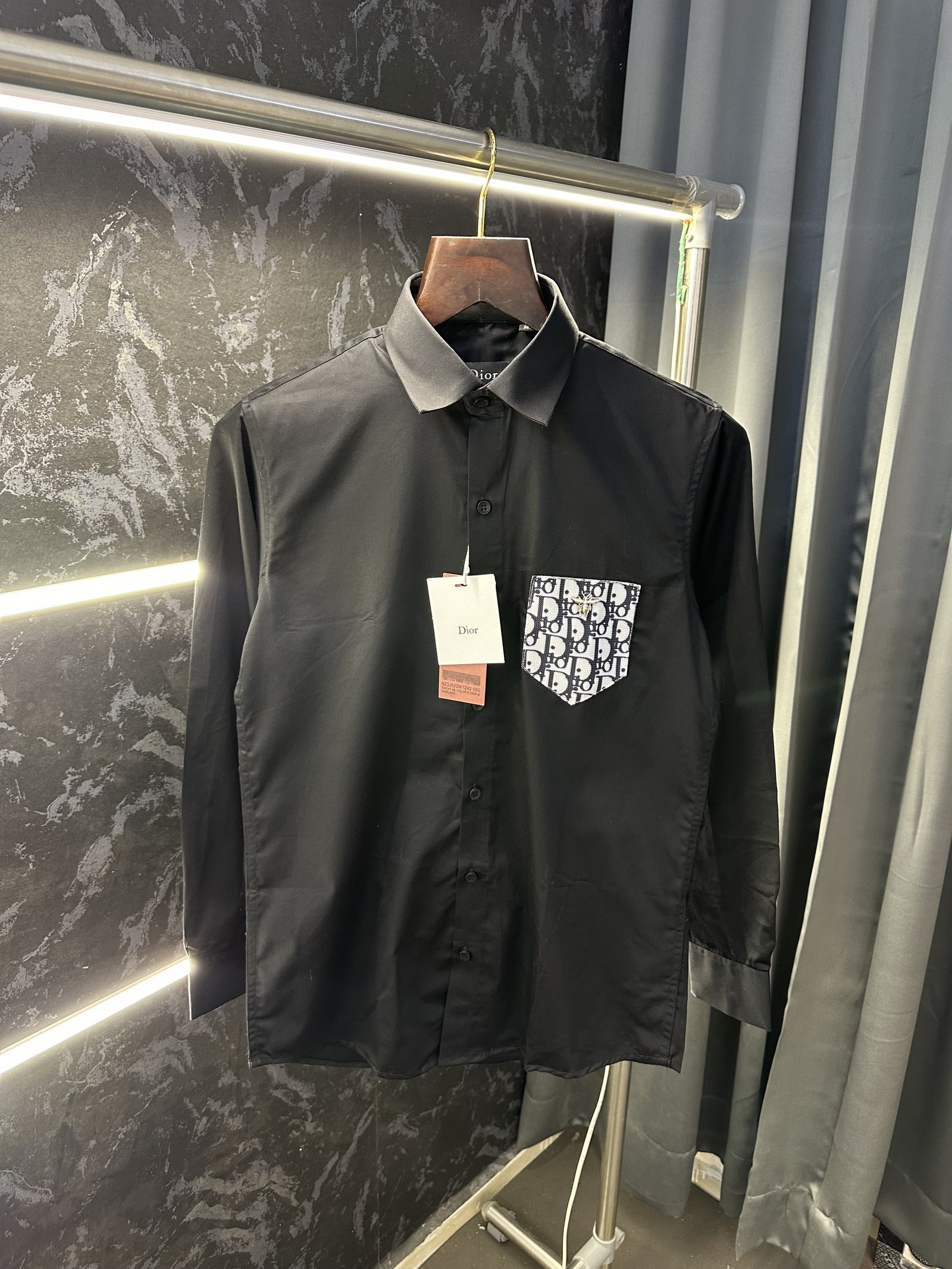 Christian Dior Christian Dior Current Store Article Shirt with Original packaging Black - Image 1