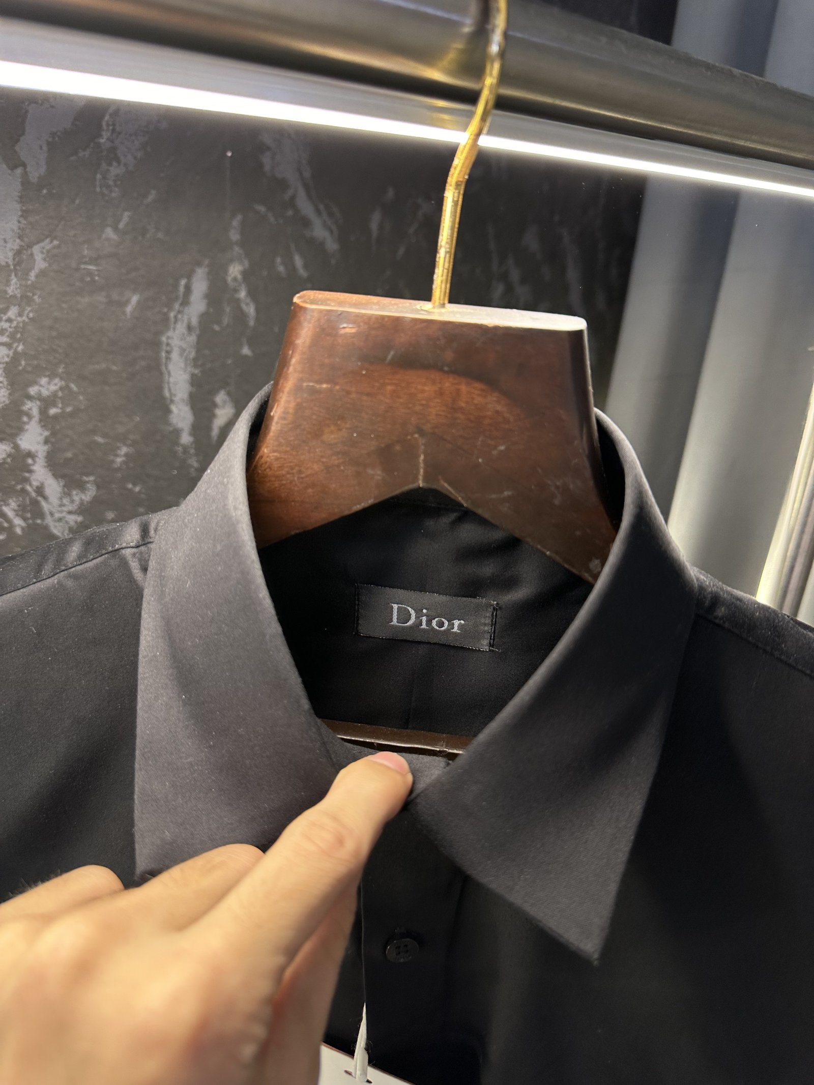 Christian Dior Christian Dior Current Store Article Shirt with Original packaging Black - Image 8